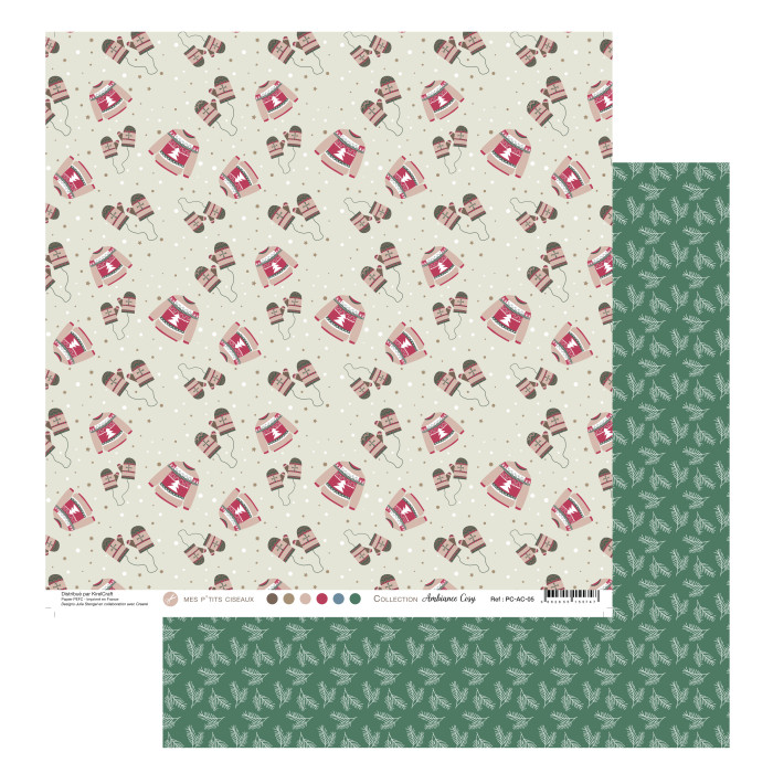 Ambiance Cosy 05 - Mes P'tits Ciseaux 30,5x30,5